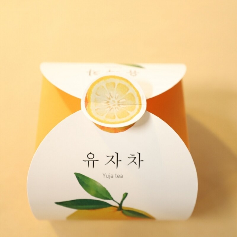 꽃길걷다, 외국인선물, 한국기념품, 주문제작, 바이어선물, 유자차, 캐모마일차, 작두콩차